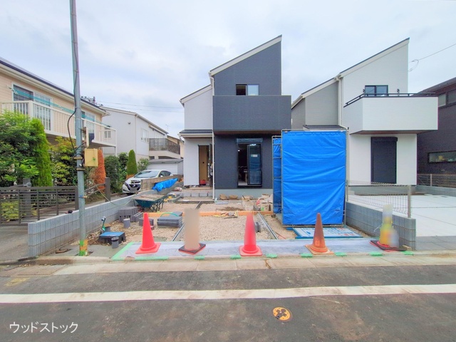 東京都調布市深大寺元町４丁目の新築戸建て外構写真 2025年10月13日撮影