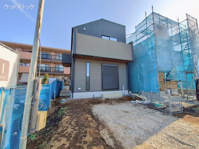 東京都三鷹市北野２丁目の新築戸建て外構写真 2026年1月14日撮影
