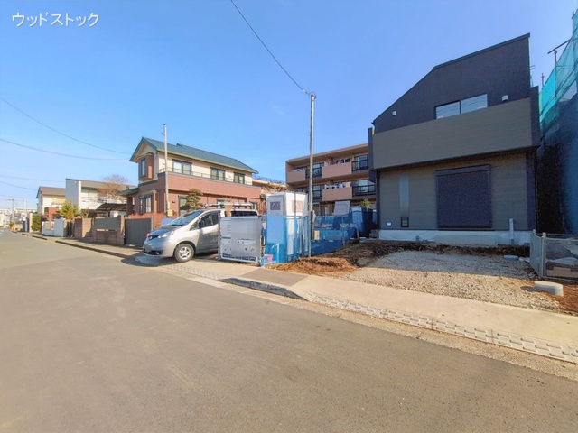 東京都三鷹市北野２丁目の新築戸建て外構写真 2026年1月14日撮影