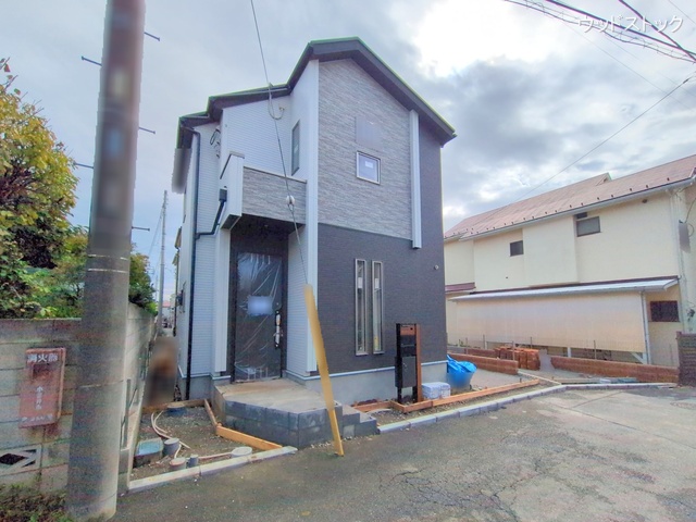 東京都小金井市前原町１丁目の新築戸建て外構写真 2025年10月26日撮影