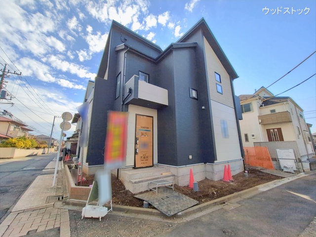 東京都三鷹市大沢５丁目の新築戸建て外構写真 2026年1月4日撮影