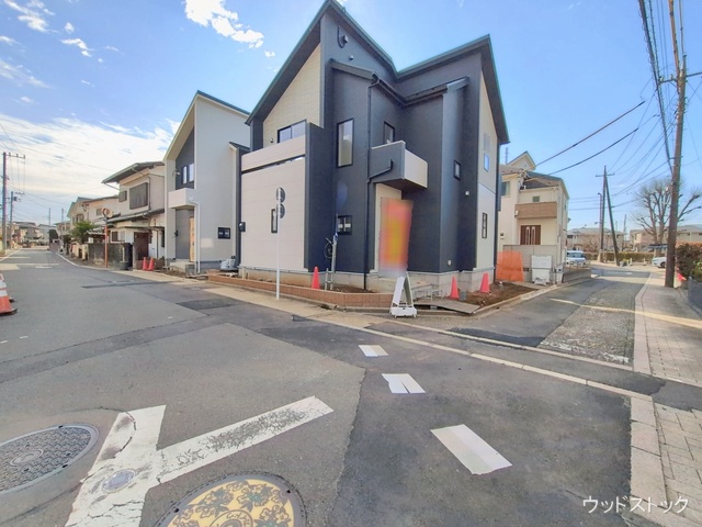 東京都三鷹市大沢５丁目の新築戸建て外構写真 2026年1月4日撮影