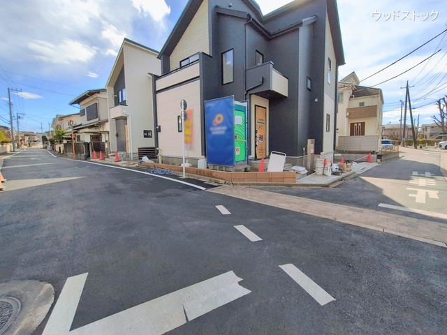 東京都三鷹市大沢5丁目の新築戸建て外構写真 2026年1月21日撮影