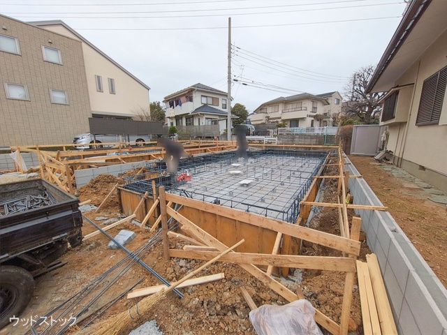 東京都調布市深大寺東町４丁目の新築戸建て基礎写真 2026年1月6日撮影