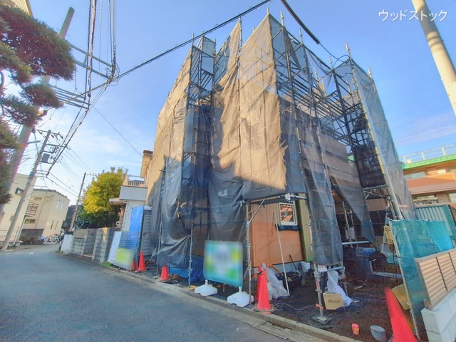 東京都三鷹市牟礼１丁目の新築戸建て上棟写真 2026年1月4日撮影