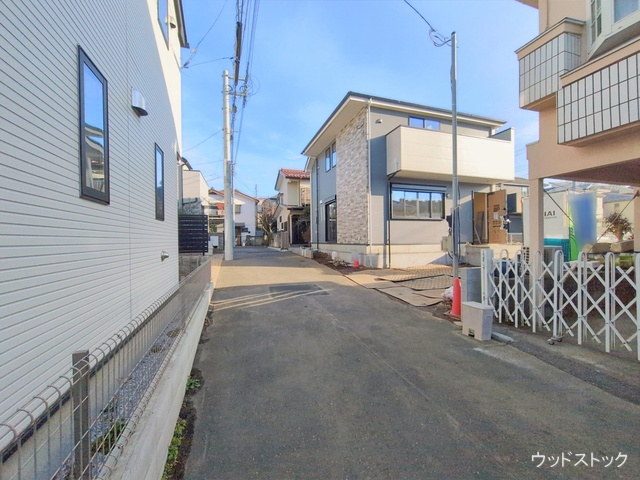 東京都小金井市中町１丁目の新築戸建て外構写真 2026年1月14日撮影