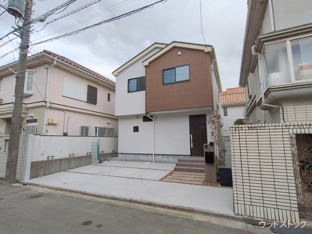 東京都三鷹市野崎4丁目の新築戸建て完成写真 2026年1月27日撮影