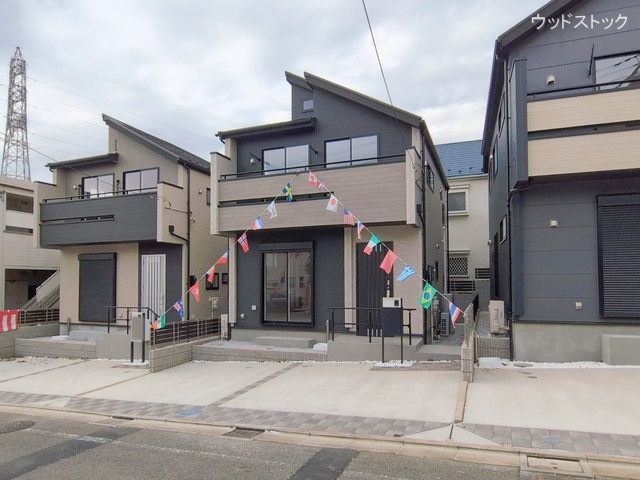 東京都調布市柴崎2丁目の新築戸建て完成写真 2026年1月20日撮影