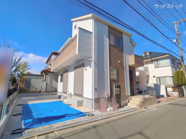 東京都三鷹市北野３丁目の新築戸建て完成写真 2026年1月21日撮影