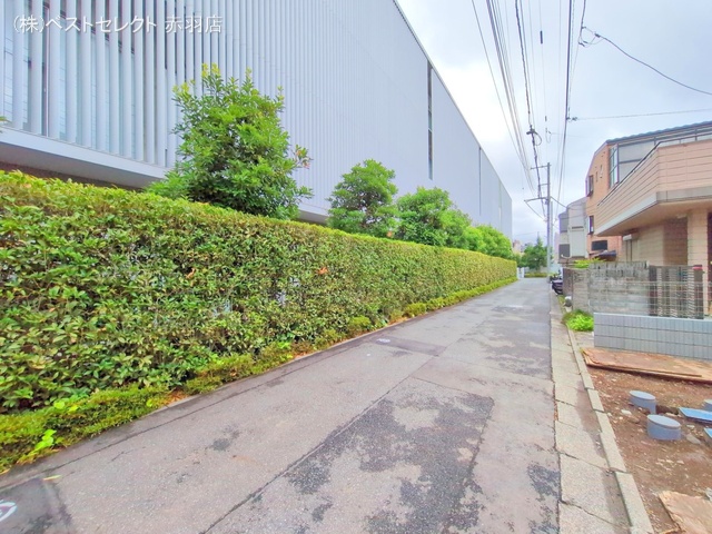 東京都板橋区蓮沼町の新築戸建て外構写真 2025年7月14日撮影