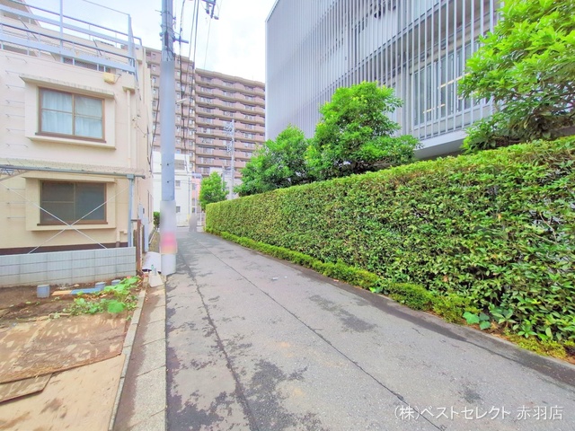 東京都板橋区蓮沼町の新築戸建て外構写真 2025年7月14日撮影