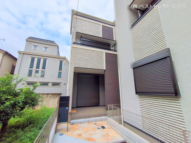 東京都板橋区蓮沼町-新築戸建ての完成写真
