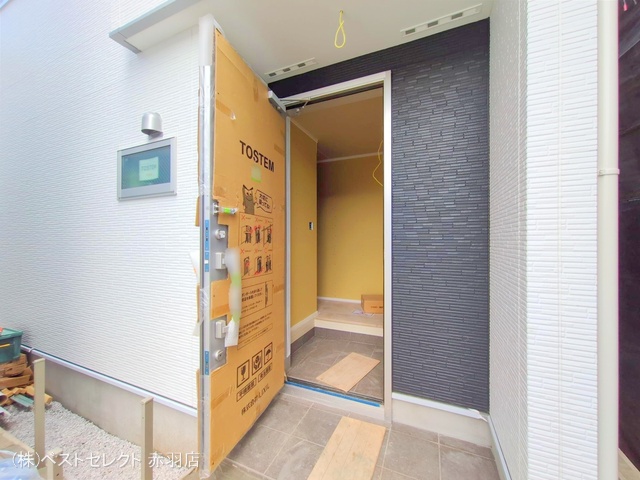 東京都北区中十条1丁目の新築戸建て外構写真 2025年6月15日撮影
