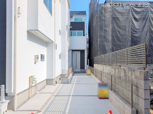 東京都北区中十条1丁目の新築戸建て完成写真 2025年7月23日撮影