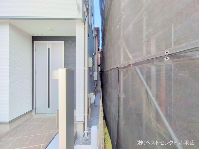東京都北区中十条1丁目の新築戸建て完成写真 2025年7月23日撮影