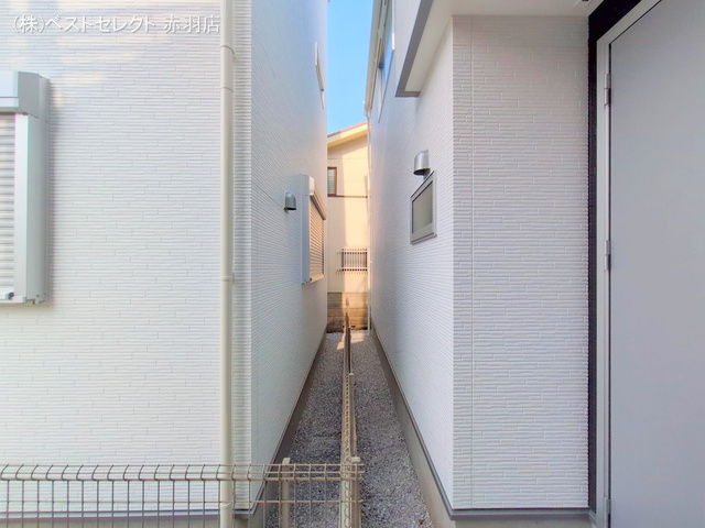 東京都北区中十条1丁目の新築戸建て完成写真 2025年7月23日撮影