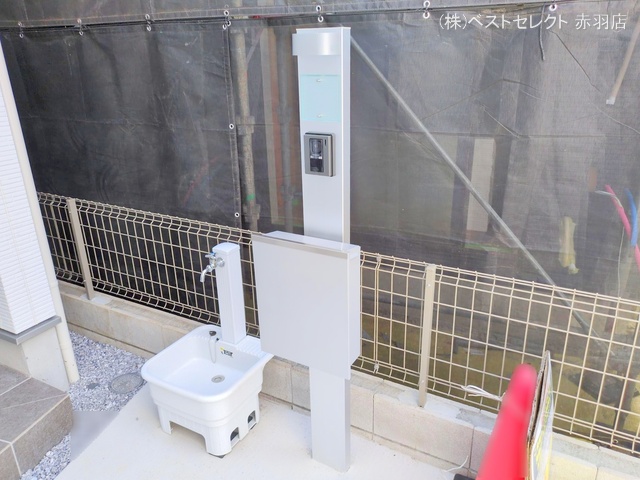 東京都北区中十条1丁目の新築戸建て完成写真 2025年7月23日撮影