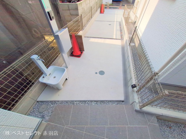東京都北区中十条1丁目の新築戸建て完成写真 2025年7月23日撮影