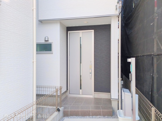 東京都北区中十条1丁目の新築戸建て完成写真 2025年7月23日撮影