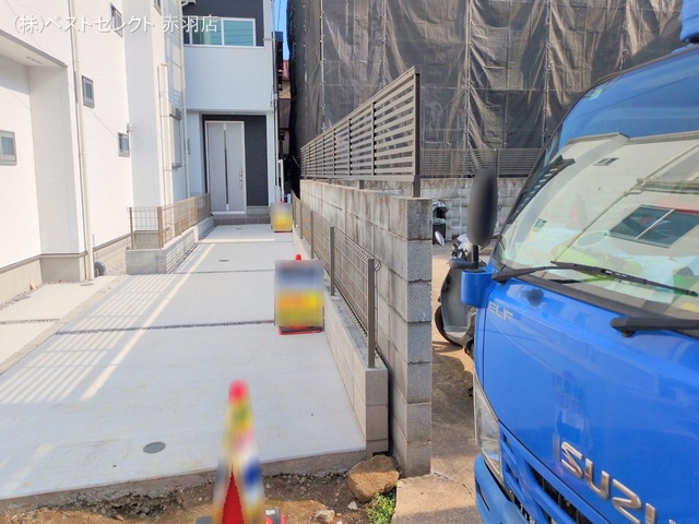 東京都北区中十条1丁目の新築戸建て完成写真 2025年7月23日撮影