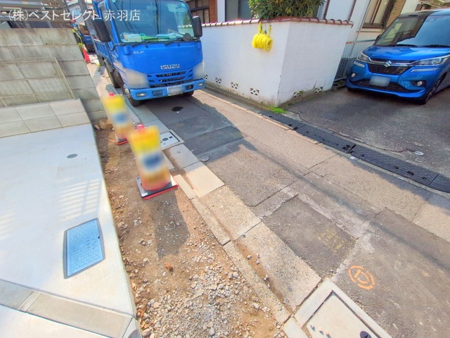 東京都北区中十条1丁目の新築戸建て完成写真 2025年7月23日撮影