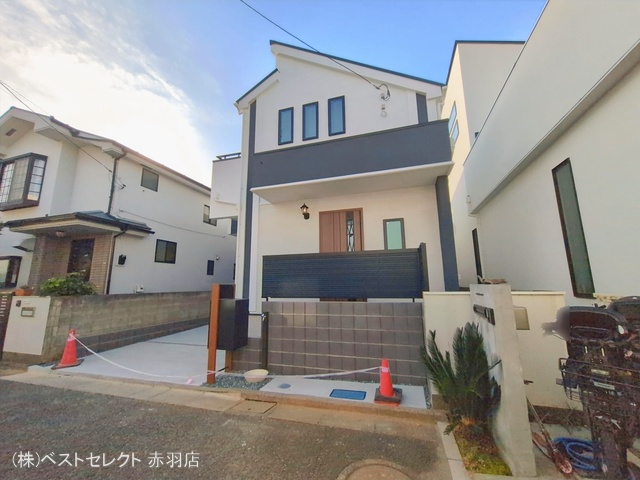 東京都練馬区谷原6丁目の新築戸建て完成写真 2026年1月14日撮影