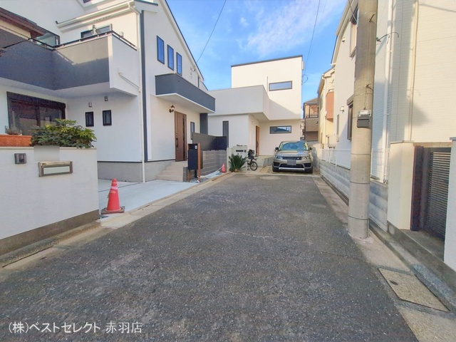 東京都練馬区谷原6丁目の新築戸建て完成写真 2026年1月14日撮影