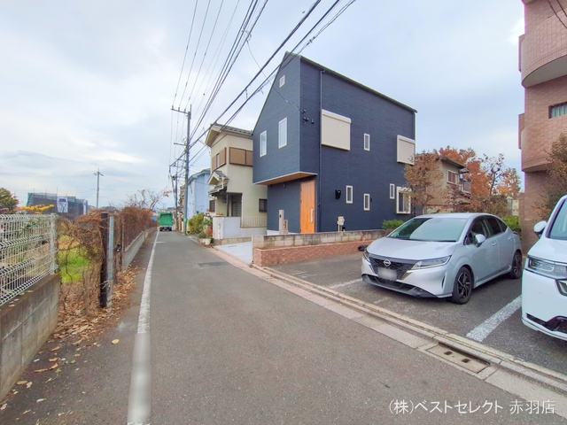 東京都練馬区西大泉4丁目の新築戸建て完成写真 2025年11月24日撮影