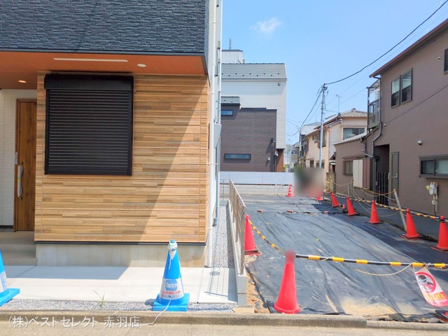 東京都北区王子本町2丁目の新築戸建て完成写真 2025年7月7日撮影