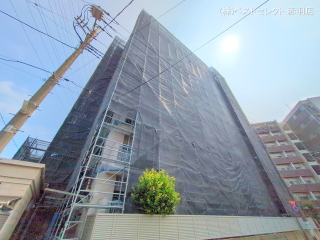東京都板橋区高島平9丁目のマンション『三田高島平第一コーポ』外観写真 2025年7月8日撮影