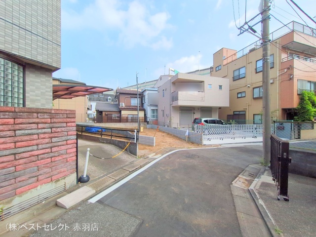 東京都板橋区前野町5丁目の新築戸建て更地・土地写真 2025年7月8日撮影