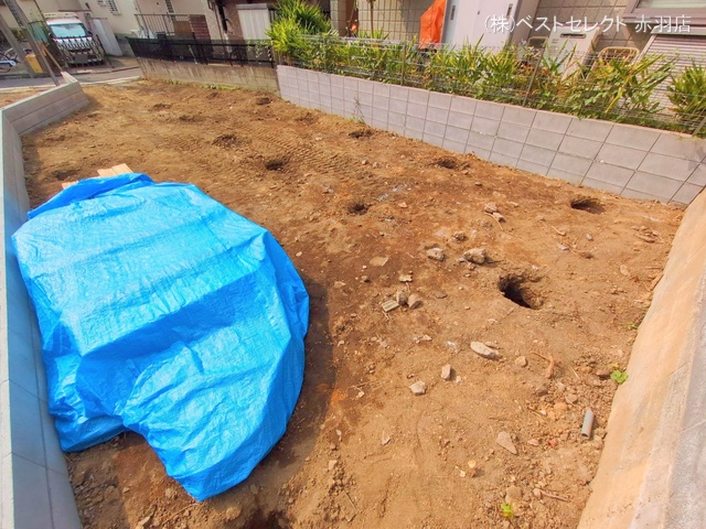 東京都板橋区前野町5丁目の新築戸建て更地・土地写真 2025年7月8日撮影