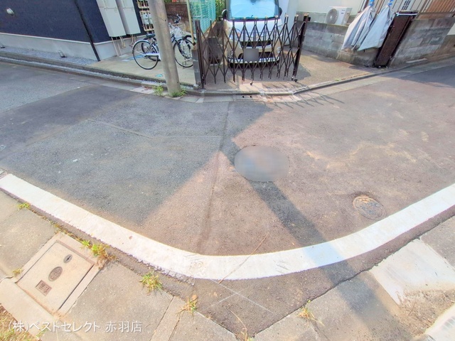 東京都板橋区前野町5丁目の新築戸建て更地・土地写真 2025年7月8日撮影