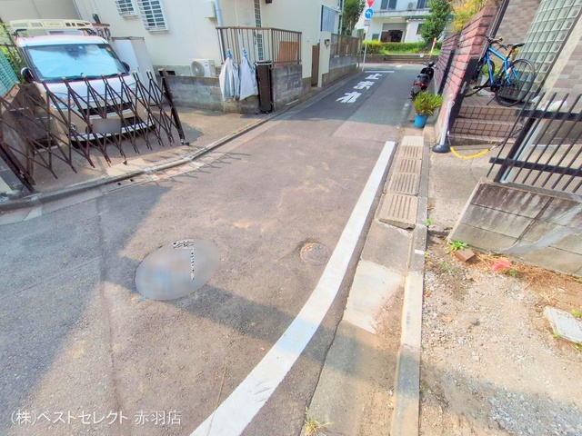 東京都板橋区前野町5丁目の新築戸建て更地・土地写真 2025年7月8日撮影