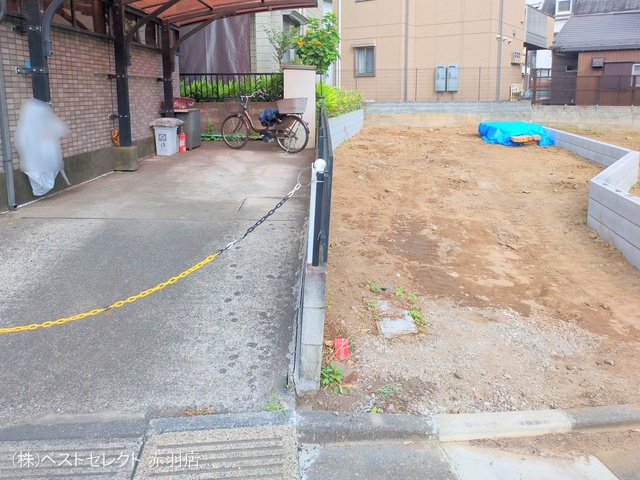 東京都板橋区前野町5丁目の新築戸建て更地・土地写真 2025年7月8日撮影