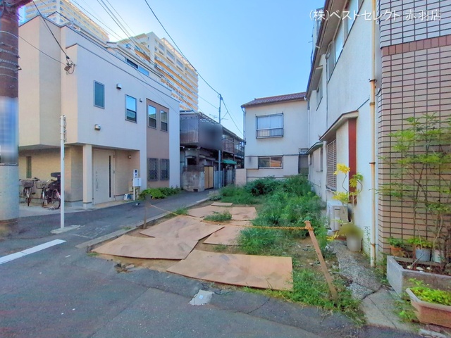 東京都北区滝野川6丁目の新築戸建て更地・土地写真 2025年7月28日撮影