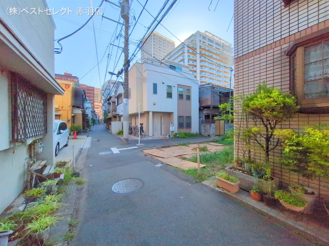 東京都北区滝野川6丁目の新築戸建て更地・土地写真 2025年7月28日撮影