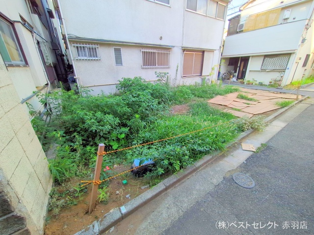 東京都北区滝野川6丁目の新築戸建て更地・土地写真 2025年7月28日撮影