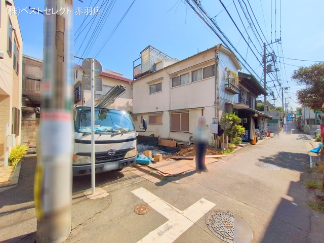 東京都北区滝野川6丁目の新築戸建て基礎写真 2025年8月26日撮影