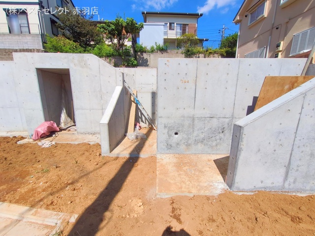 東京都板橋区中台1丁目の新築戸建て基礎写真 2025年9月23日撮影