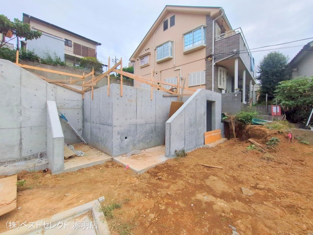 東京都板橋区中台1丁目の新築戸建て基礎写真 2025年10月9日撮影