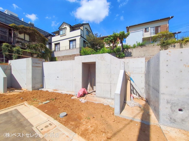 東京都板橋区中台1丁目の新築戸建て基礎写真 2025年9月23日撮影