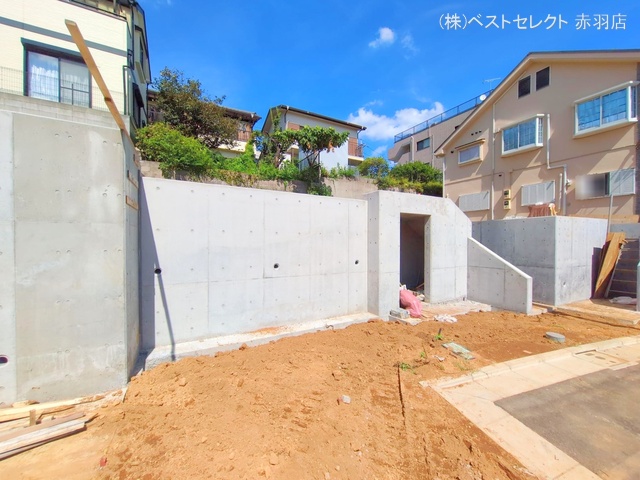 東京都板橋区中台1丁目の新築戸建て基礎写真 2025年9月23日撮影