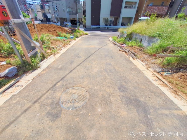 東京都板橋区中台1丁目の新築戸建て基礎写真 2025年9月23日撮影