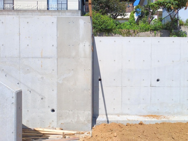 東京都板橋区中台1丁目の新築戸建て基礎写真 2025年9月23日撮影