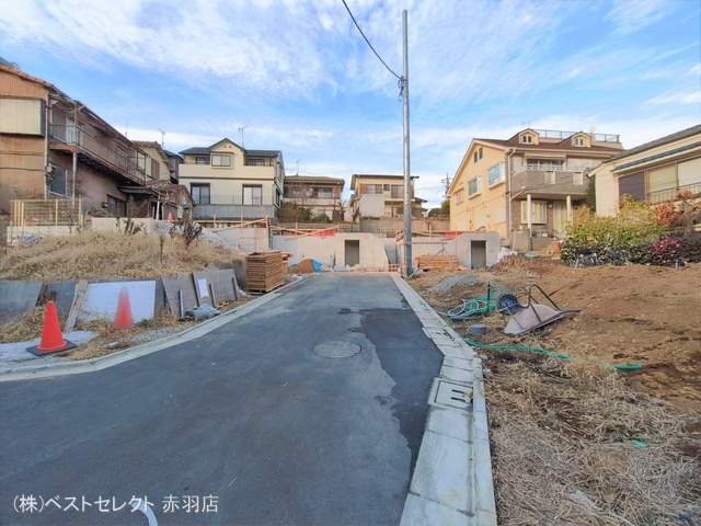 東京都板橋区中台１丁目の新築戸建て基礎写真 2026年1月14日撮影