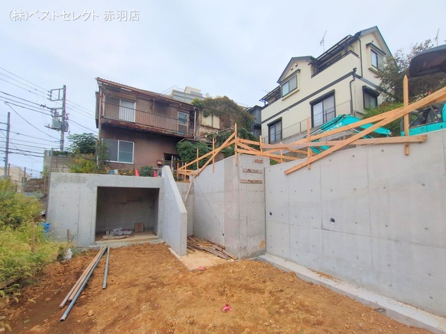 東京都板橋区中台1丁目の新築戸建て基礎写真 2025年10月9日撮影
