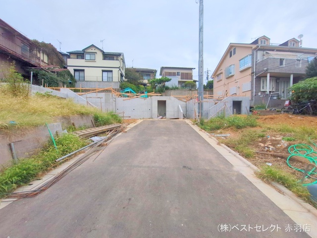 東京都板橋区中台1丁目の新築戸建て基礎写真 2025年10月9日撮影