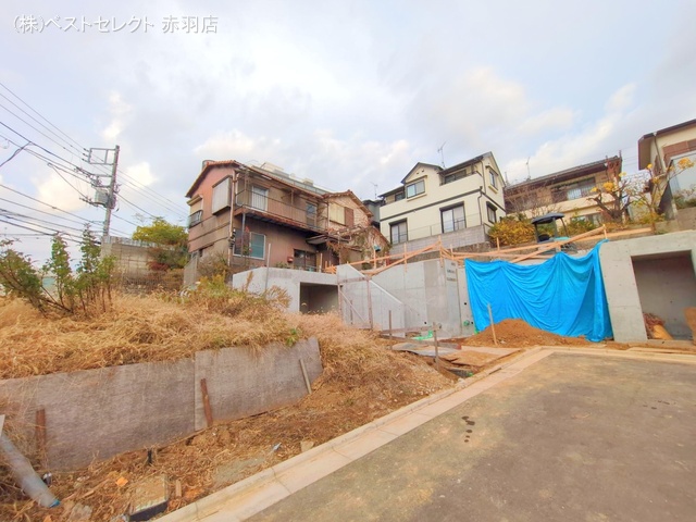 東京都板橋区中台１丁目の新築戸建て更地・土地写真 2025年12月10日撮影