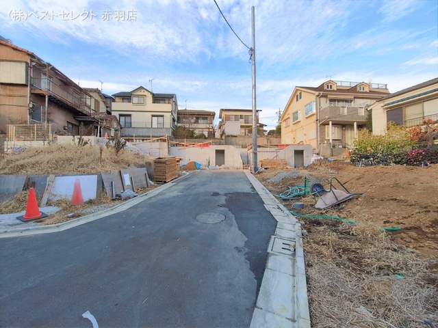 東京都板橋区中台１丁目の新築戸建て基礎写真 2026年1月14日撮影